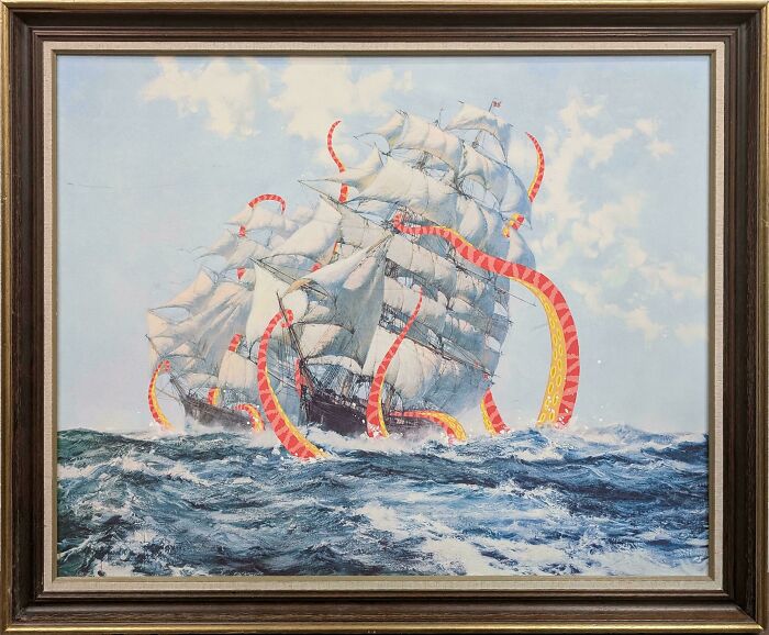 Wait, People Actually Repaint Thrift Store Art? Yep, And It's Hilarious!