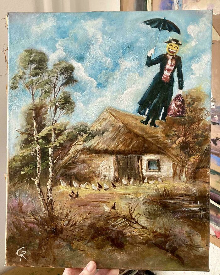 Wait, People Actually Repaint Thrift Store Art? Yep, And It's Hilarious!