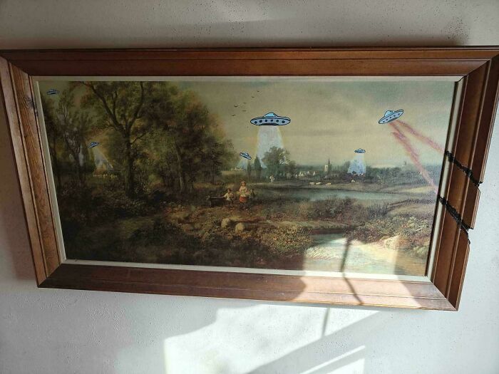 Wait, People Actually Repaint Thrift Store Art? Yep, And It's Hilarious!