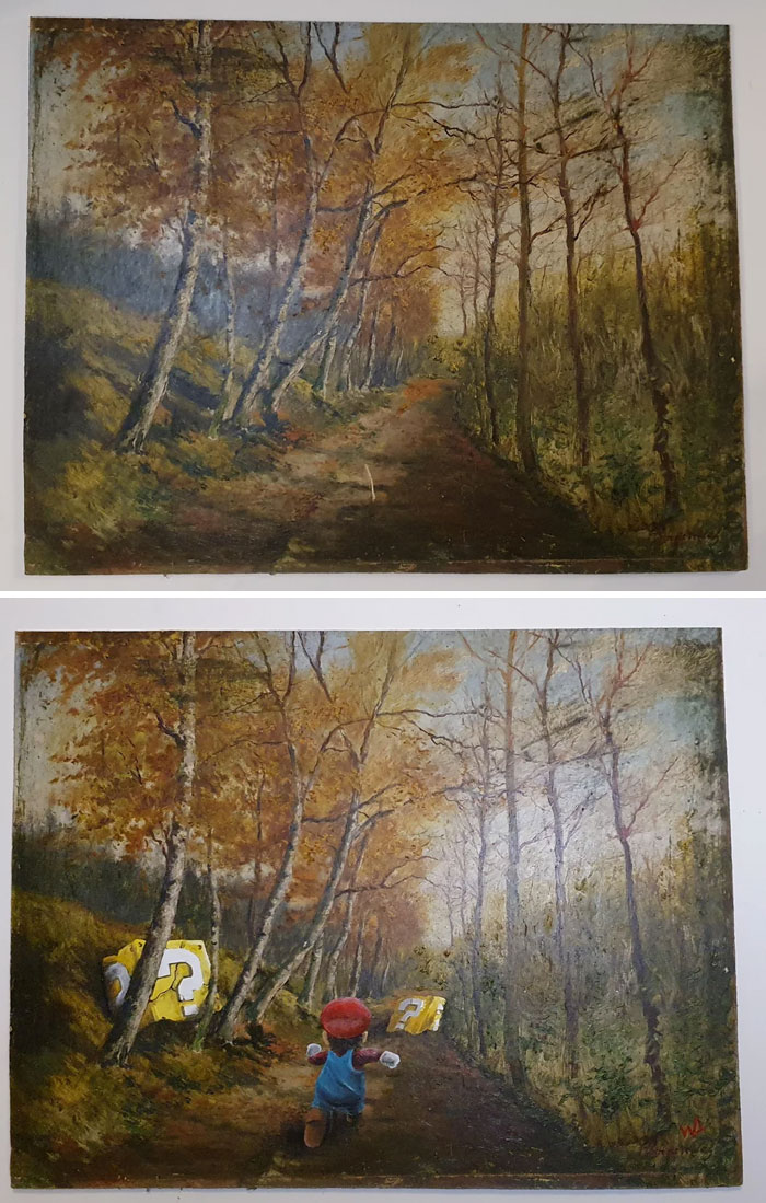 Wait, People Actually Repaint Thrift Store Art? Yep, And It's Hilarious!