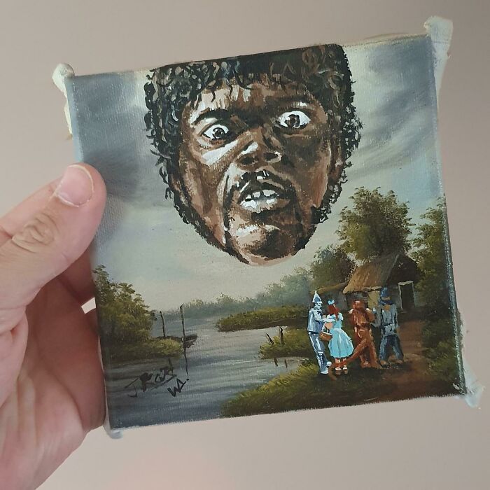 Wait, People Actually Repaint Thrift Store Art? Yep, And It's Hilarious!