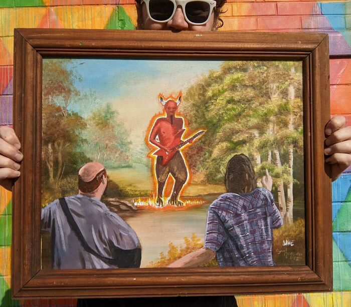 Wait, People Actually Repaint Thrift Store Art? Yep, And It's Hilarious!