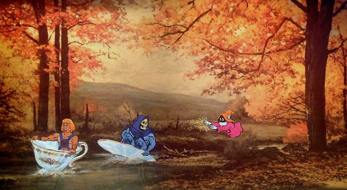 Wait, People Actually Repaint Thrift Store Art? Yep, And It's Hilarious!