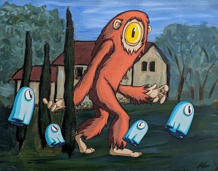 Wait, People Actually Repaint Thrift Store Art? Yep, And It's Hilarious!