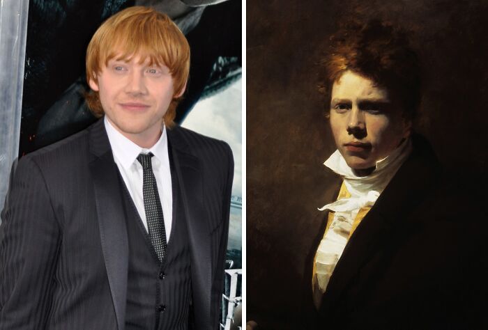 Rupert Grint & Sir David Wilkie: Red Hair Power Duo
