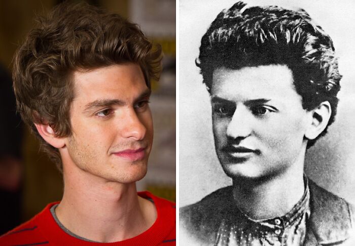Andrew Garfield & Leon Trotsky: Revolution Ready