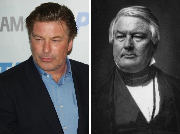 Alec Baldwin & Millard Fillmore: Presidential Pinch Twins
