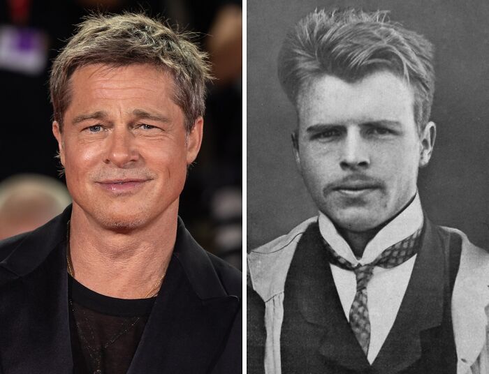 Brad Pitt & Hermann Rorschach: The ‘Hunk’ Of the 1900s