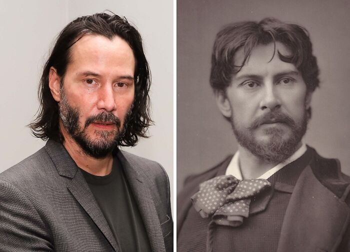 Keanu Reeves & Paul Mounet: Immortal Doppelgängers?