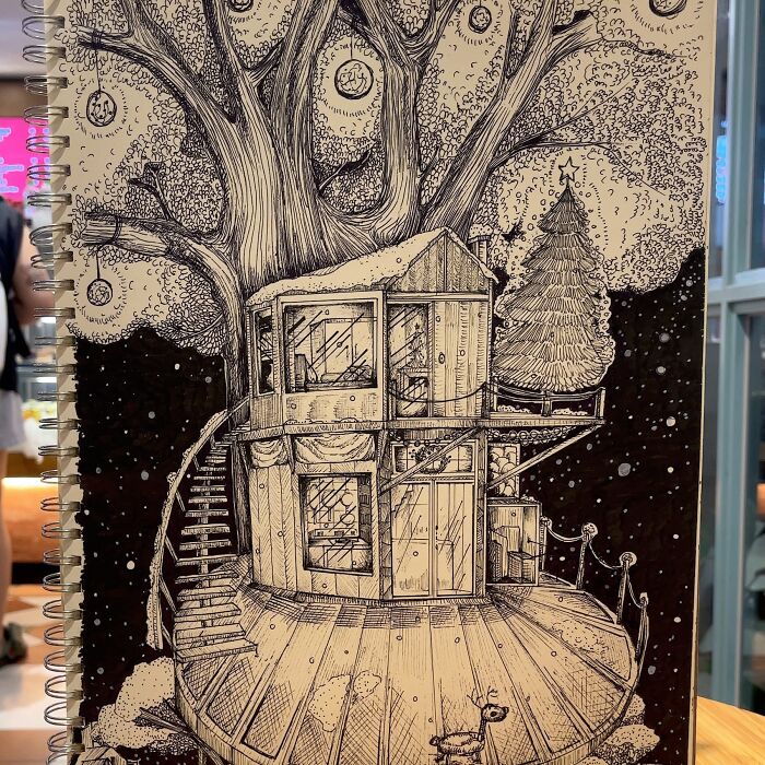 6 Christmas Doodles That’ll Warm Your Day (No Snow Needed)