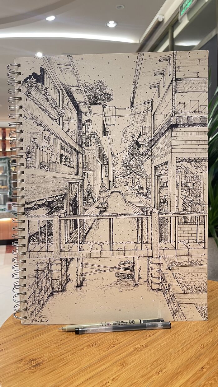 2. Peek Behind Those Festive Shops