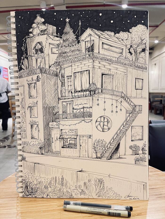 6. Town’s All Set for Christmas!