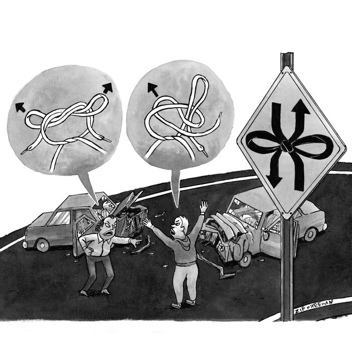 This Artist Turns Everyday Freak-Outs Into Hilariously Absurd Cartoons