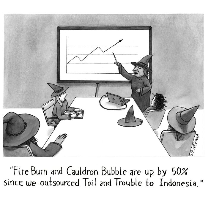 This Artist Turns Everyday Freak-Outs Into Hilariously Absurd Cartoons