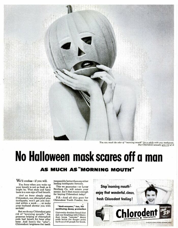 1953 - Chlorodent Toothpaste’s Bright Smile