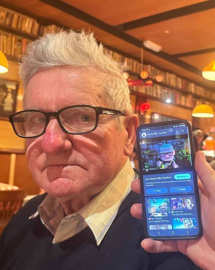 Father-In-Law Looks Exactly Like ‘Up’ Grandpa
