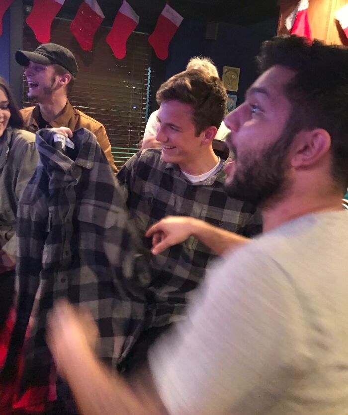 Dude Got The SAME Shirt He Was Wearing. Secret Santa Mode: Expert Level Zero