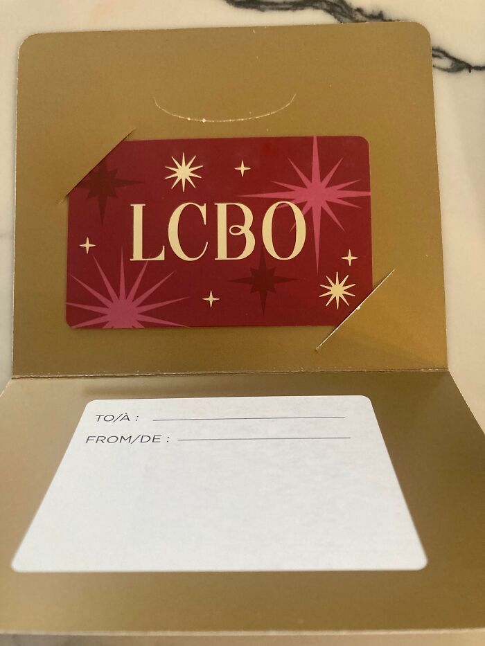 Gift Card Request Turns Into LCBO Mystery