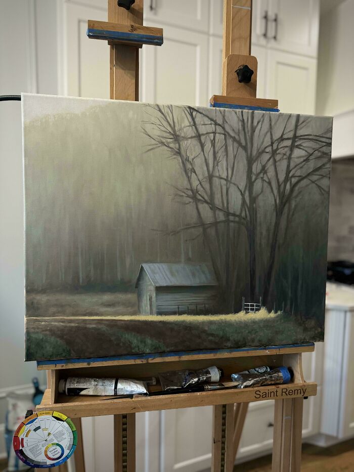 My New Painting? People Say It’s Spooky