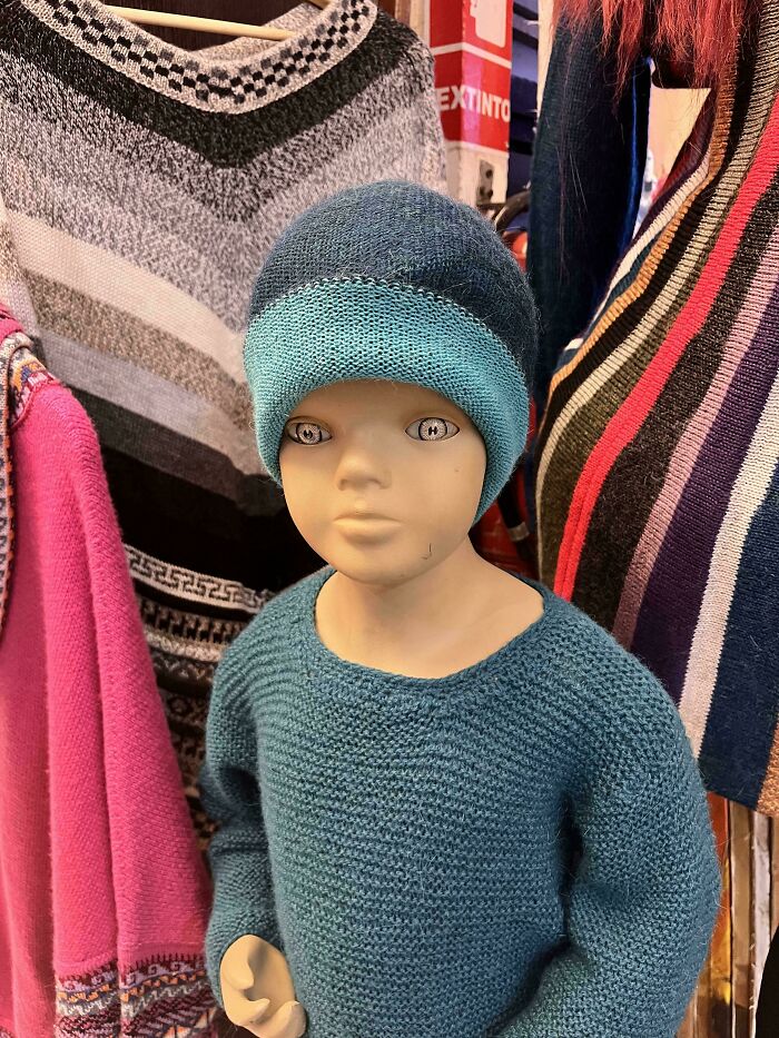 Baby Mannequin With Eyeballs That Stare Right Through You