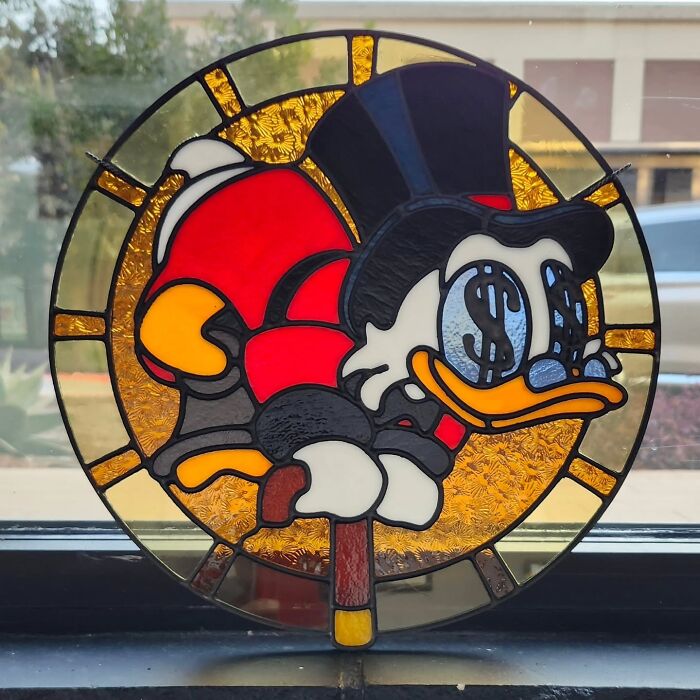 Wait Till You See These Childhood Icons Glowing In Stained Glass!