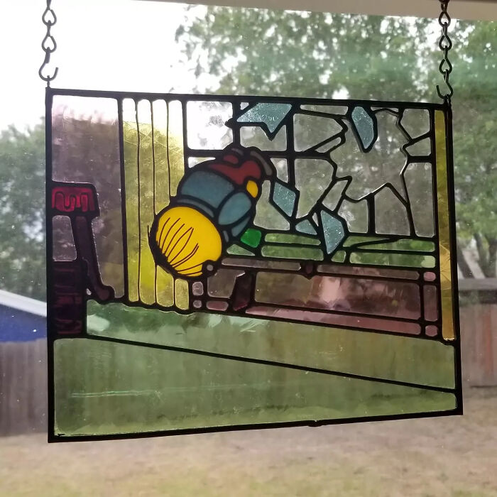 Wait Till You See These Childhood Icons Glowing In Stained Glass!