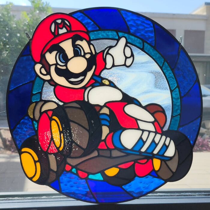 Wait Till You See These Childhood Icons Glowing In Stained Glass!