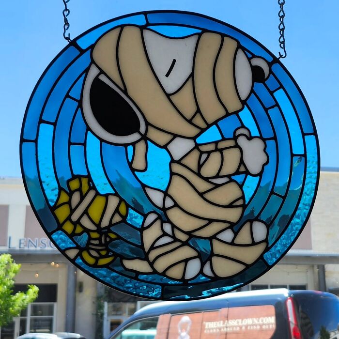 Wait Till You See These Childhood Icons Glowing In Stained Glass!