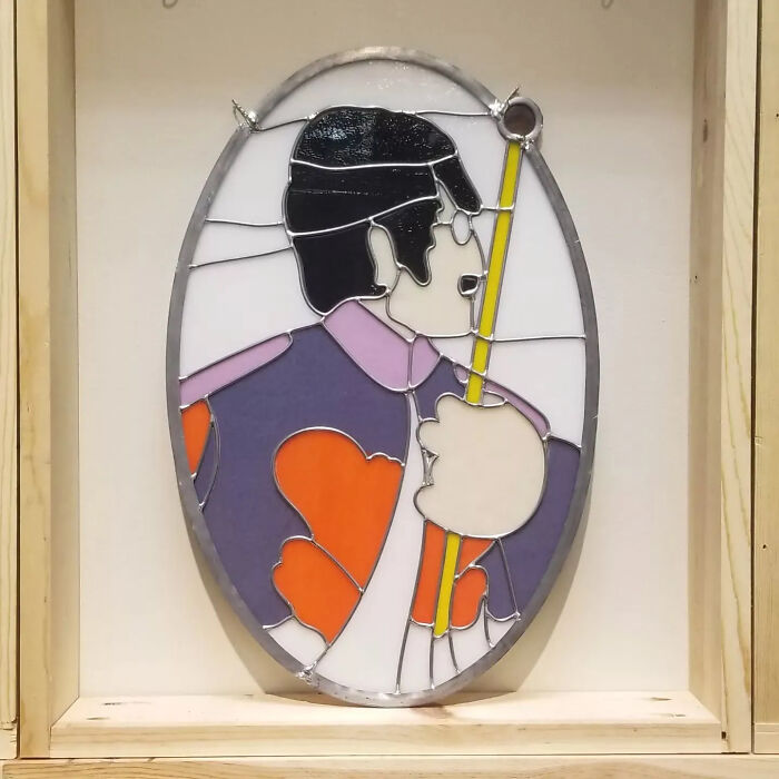 Wait Till You See These Childhood Icons Glowing In Stained Glass!