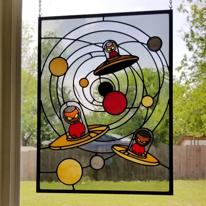 Wait Till You See These Childhood Icons Glowing In Stained Glass!