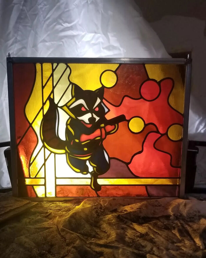 Wait Till You See These Childhood Icons Glowing In Stained Glass!