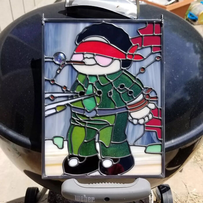 Wait Till You See These Childhood Icons Glowing In Stained Glass!