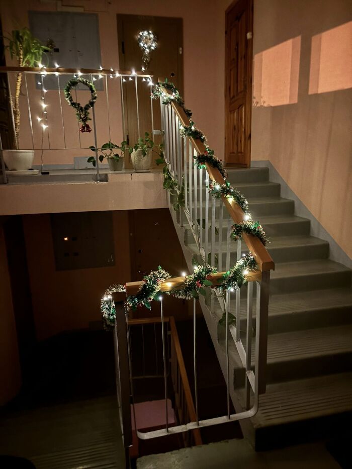 Wait, They Decked Out Their Apartment Halls Like This?!