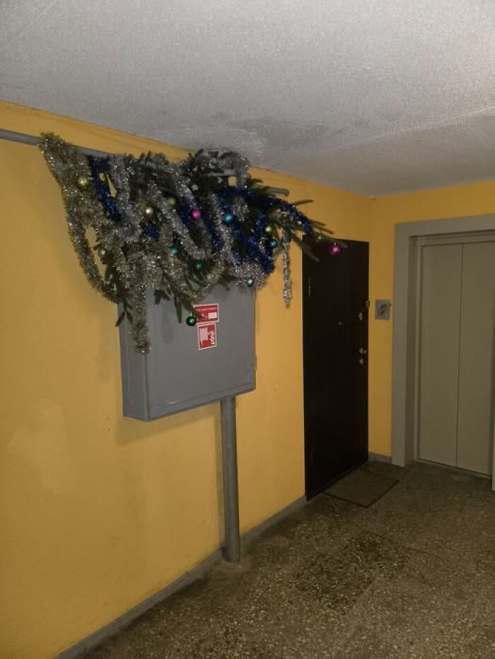 Wait, They Decked Out Their Apartment Halls Like This?!