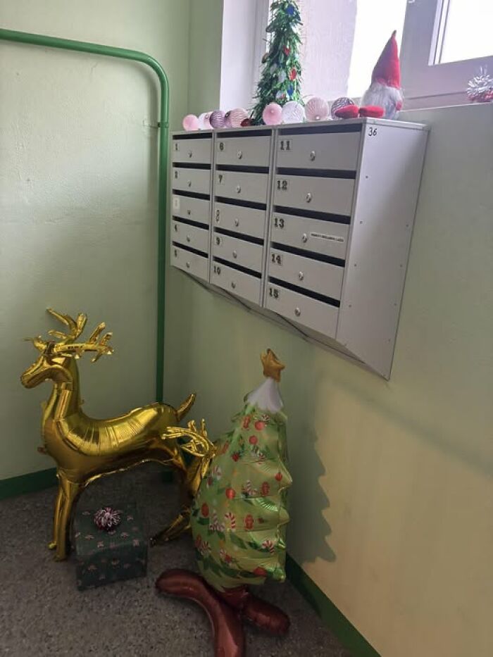 Wait, They Decked Out Their Apartment Halls Like This?!