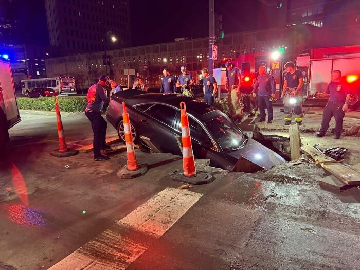 Another View Of The 'Black Hole' On Poydras Street