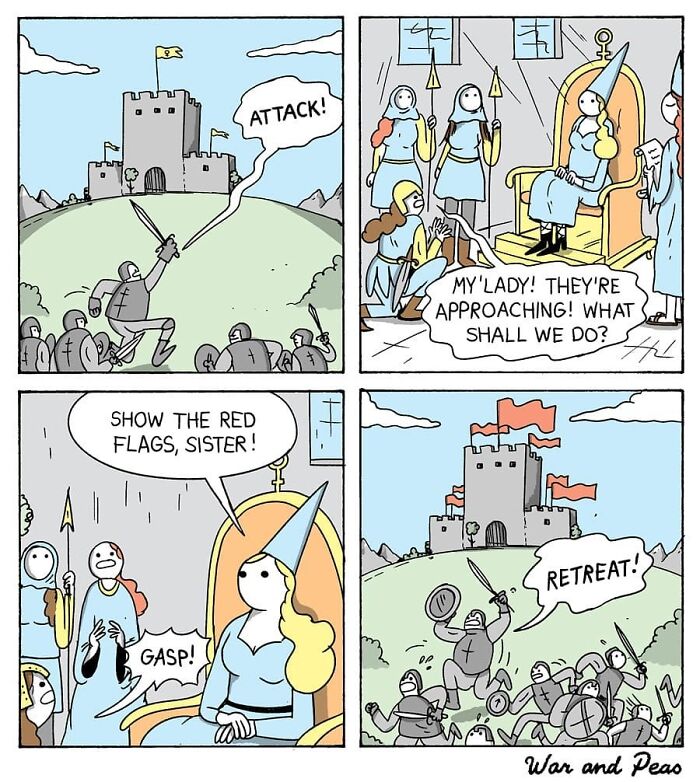 The Funniest 'War and Peas' Comics That Made Us Laugh Way Too Hard