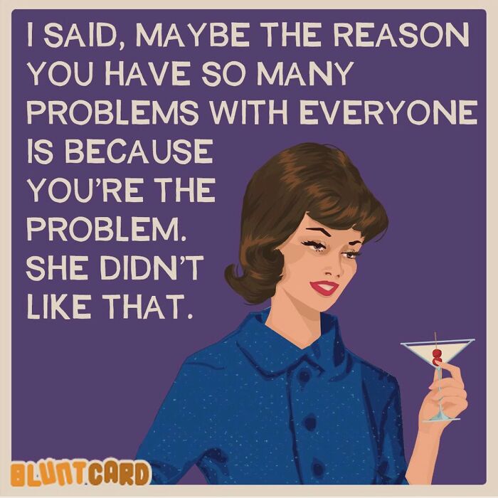 29 Vintage-Style Cards That Look Cute Until the Dark Humor Sneaks Up on You