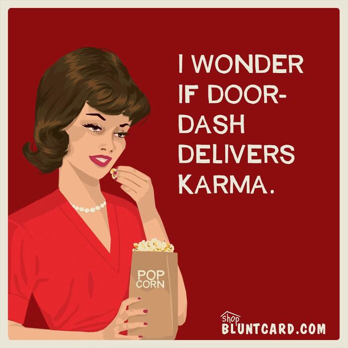 29 Vintage-Style Cards That Look Cute Until the Dark Humor Sneaks Up on You