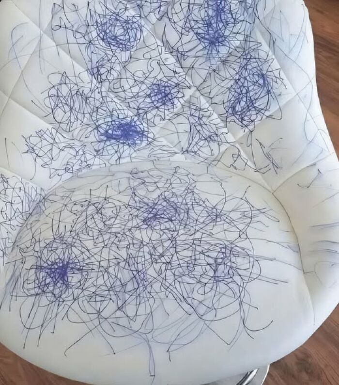 Kids Totally Transformed My Chair. Help!
