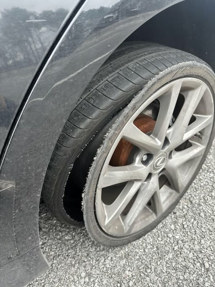 33,000 Miles And Then This Tire Just Ripped Open!