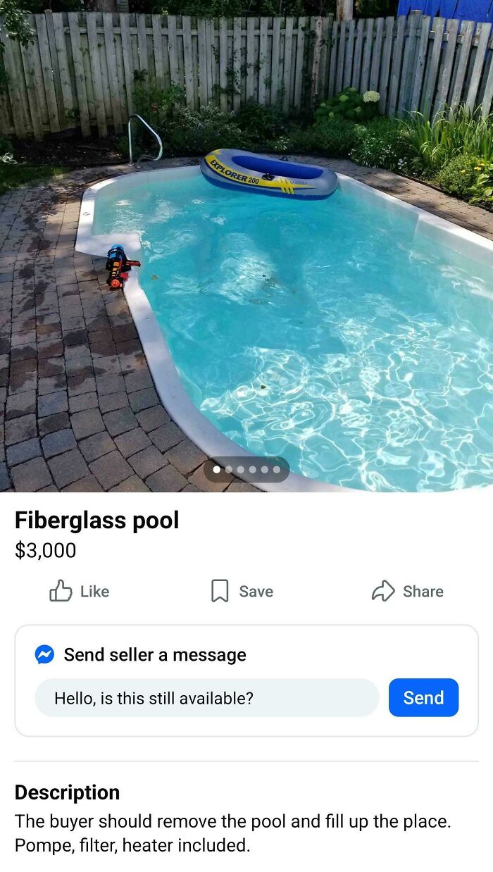 Pay Me $3K to Get Rid of My Pool and Fill in the Hole?
