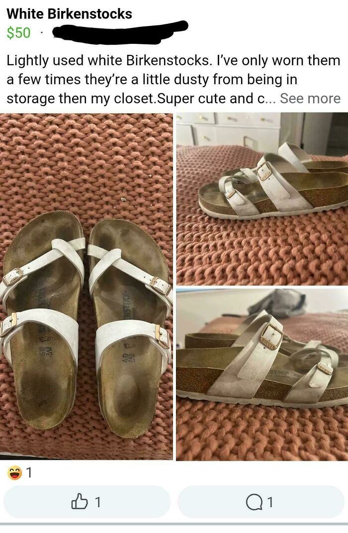 Only Worn a Few Times? Yeah, Right