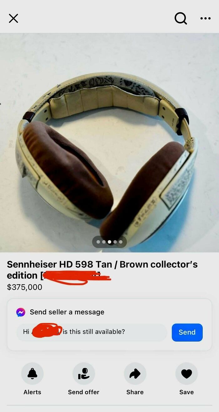 Selling Broken Headphones for $375,000, Because Why Not?