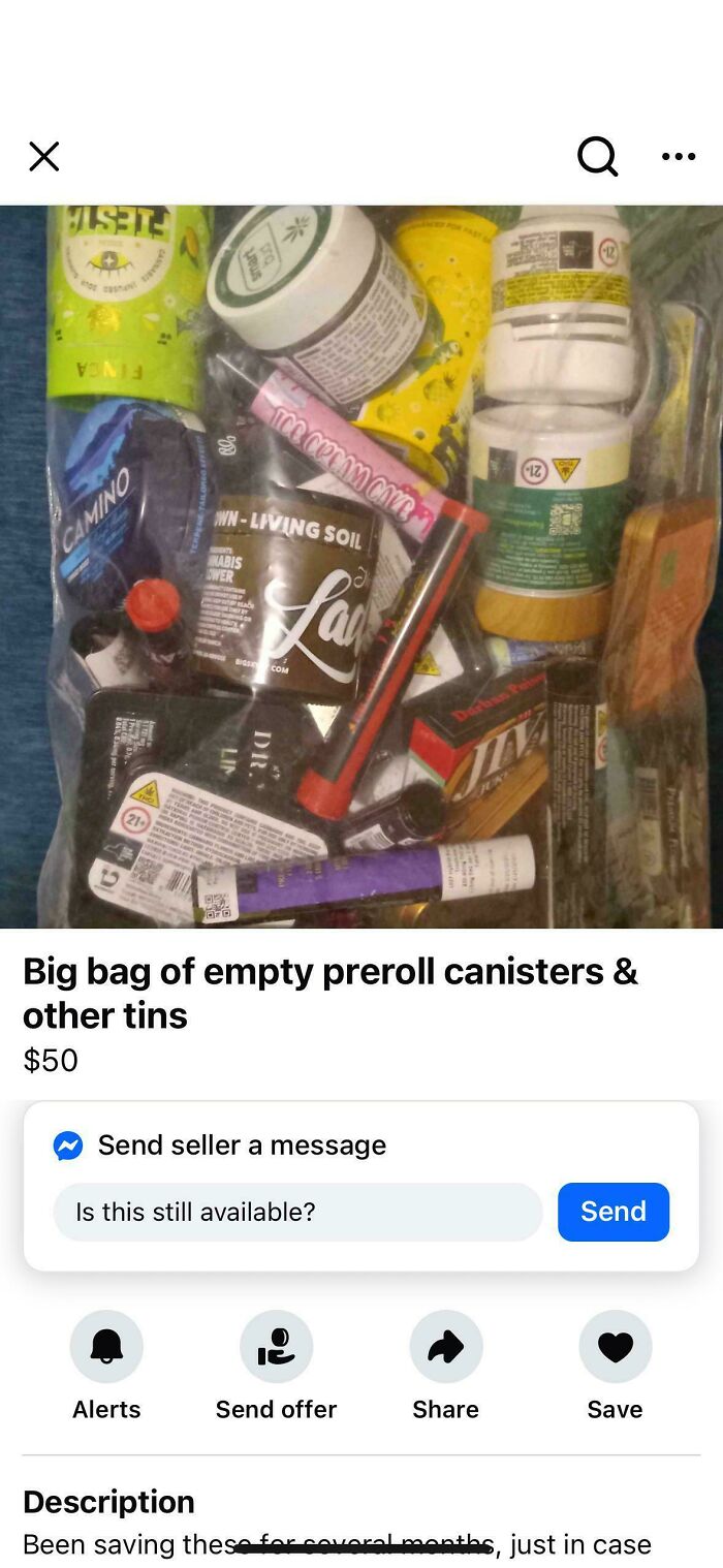 Wanna Buy My Literal Trash for $50?