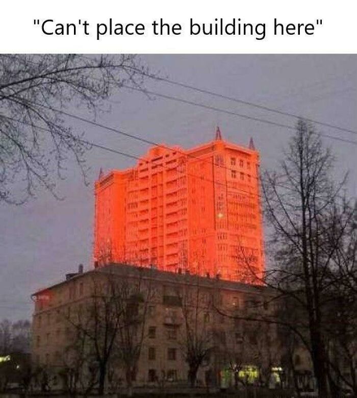 Cannot Place Here — Obstructed By Object