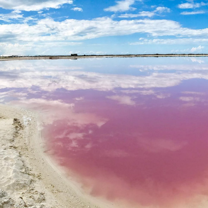 Mexico Has a Real-Life Pink Lake—How Awesome!
