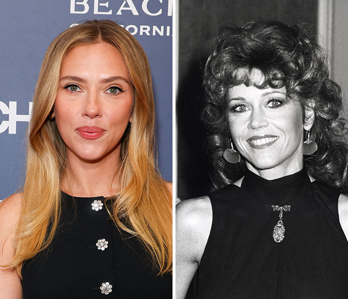 Scarlett Johansson (2025) & Jane Fonda (1978) – 41yo