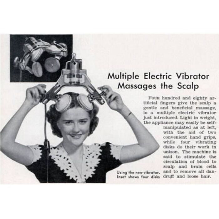 The Electric Scalp Rubber-Upper With 480 Nubs To Zap Away Dandruff? Seriously?