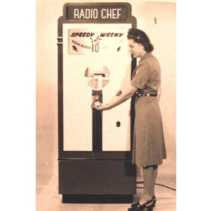 Speedy Weeny, 1947: Hot Dogs Cooked In Seconds (Thanks, Radar Tech)